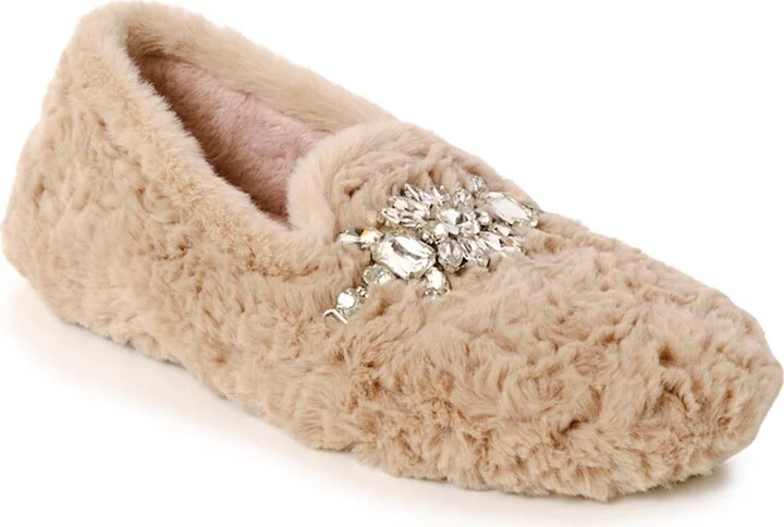 Slumber Party Faux Fur Loafer Slipper