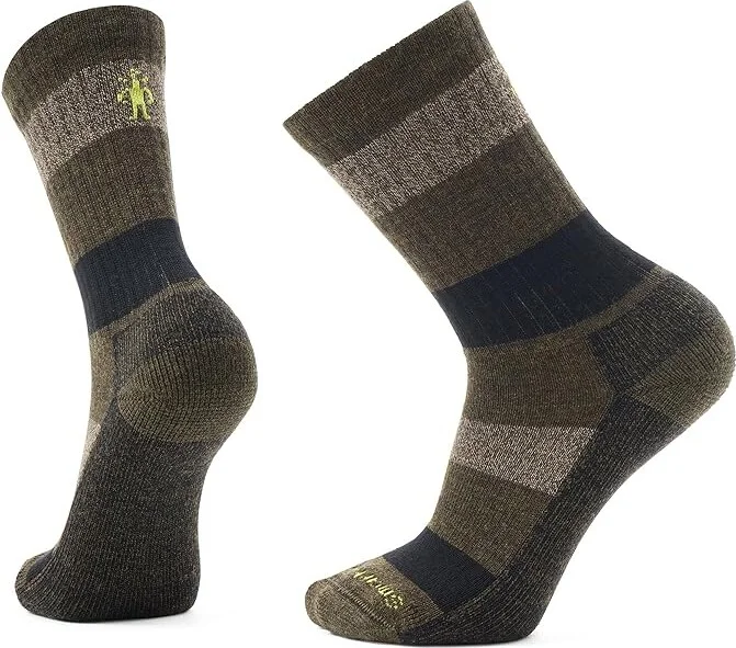 Smartwool Everyday Barnsley Crew Socks Knee High Socks Shoes Military Olive : LG (US Men's Shoe 9-11.5 - Women's Shoe 10-12.5)