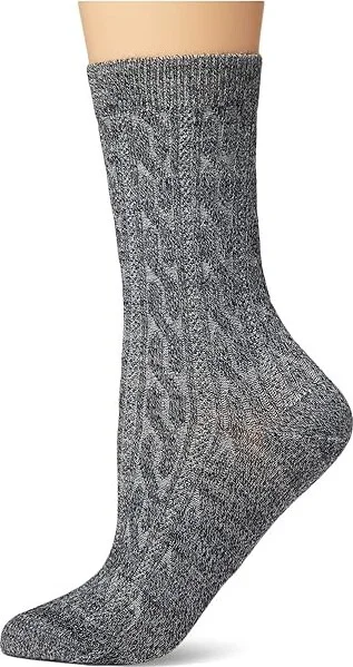 Smartwool Everyday Cable Zero Cushion Merino Wool Crew Women's No Show Socks Shoes Natural : SM (Women's Shoe 4-6.5), Wool/Nylon