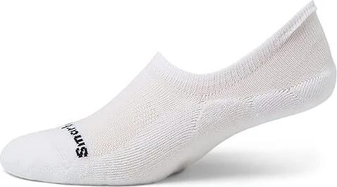 Smartwool Everyday Cushion No Show Socks No Show Socks Shoes White : SM (US Men's Shoe 3-5.5 - Women's Shoe 4-6.5), Merino/Nylon/Wool