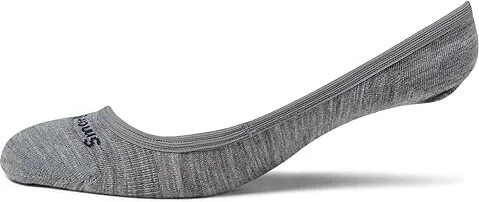Smartwool Everyday Low Cut No Show Socks Shoes Light Gray : SM (US Men's Shoe 3-5.5 - Women's Shoe 4-6.5), Merino/Nylon/Wool