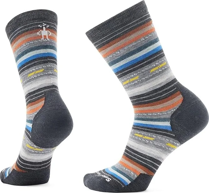 Smartwool Everyday Margarita Crew Socks Knee High Socks Shoes Frosty Green : SM (US Men's Shoe 3-5.5 - Women's Shoe 4-6.5)