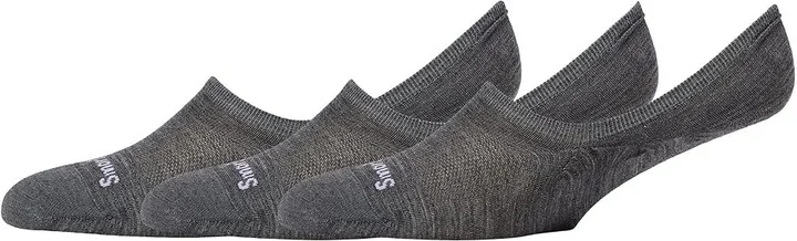 Smartwool Everyday No Show 3-Pack Crew Cut Socks Shoes Medium Gray : LG (US Men's Shoe 9-11.5 - Women's Shoe 10-12.5), Merino/Mesh/Nylon