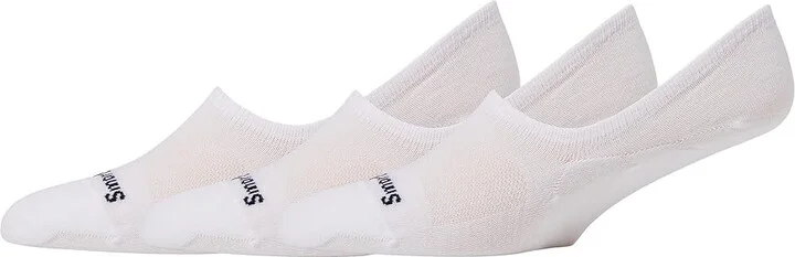 Smartwool Everyday No Show 3-Pack Crew Cut Socks Shoes White : LG (US Men's Shoe 9-11.5 - Women's Shoe 10-12.5), Merino/Mesh/Nylon