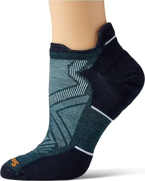 Smartwool Run Targeted Cushion Low Ankle Women's Low Cut Socks Shoes Twilight Blue : SM (Women's Shoe 4-6.5), Merino/Mesh/Nylon