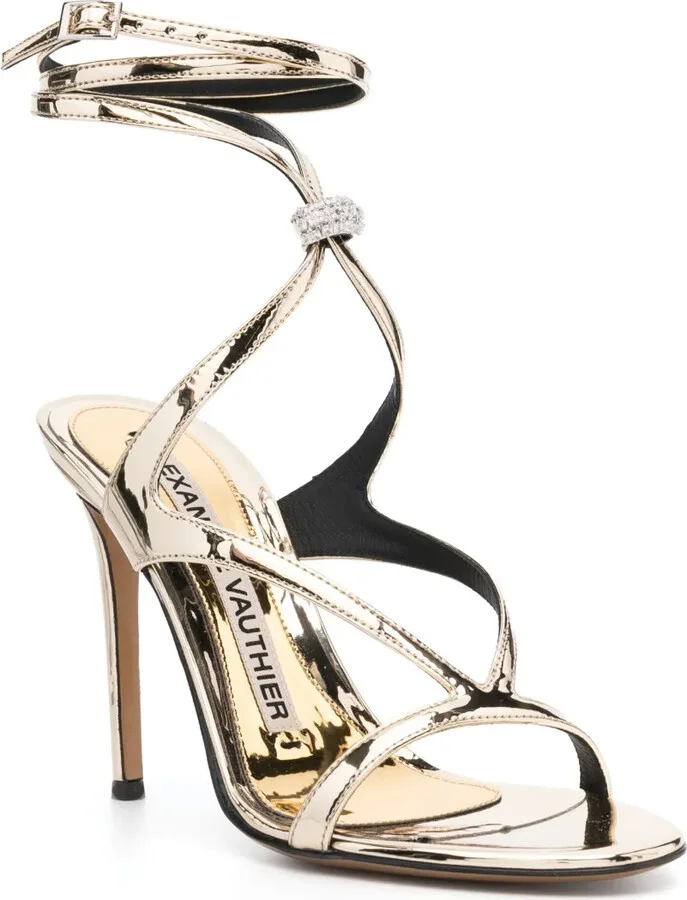 Smila 110mm leather sandals - Image 2