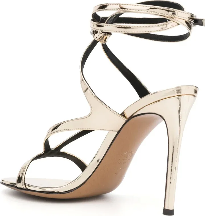 Smila 110mm leather sandals - Image 3