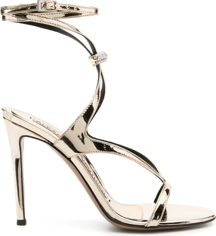 Smila 110mm leather sandals