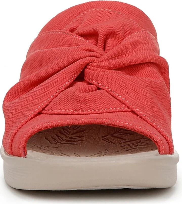 Smile 3 Open Toe Wedge Slide Sandal - Wide Width Available - Image 4