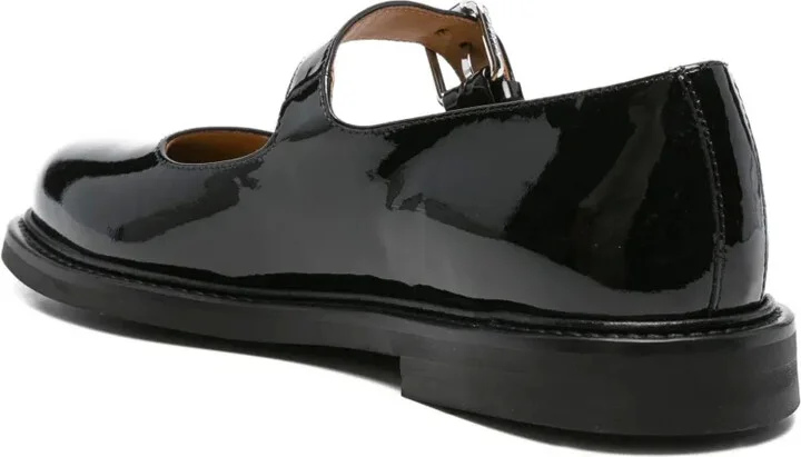 Smile buckle patent loafers - Image 3