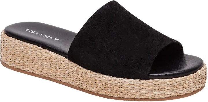 Smile Platform Slide Sandal