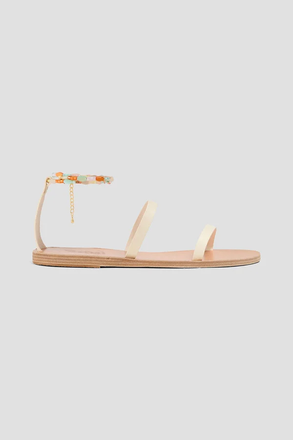 Smirni embellished leather sandals