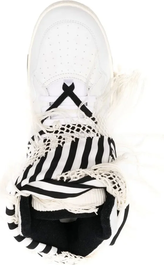 Smith bandana-detail high-top sneakers - Image 4