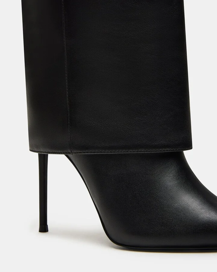 Smith Black Leather Wide Calf - Image 3