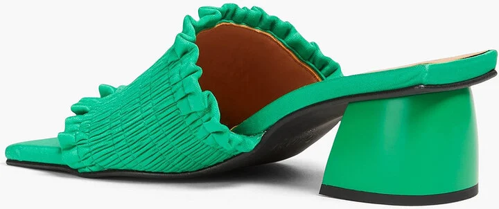 Smock 65 satin mules - Image 3