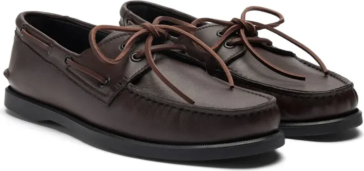 Smooth-Leather Boat Shoes - Image 2