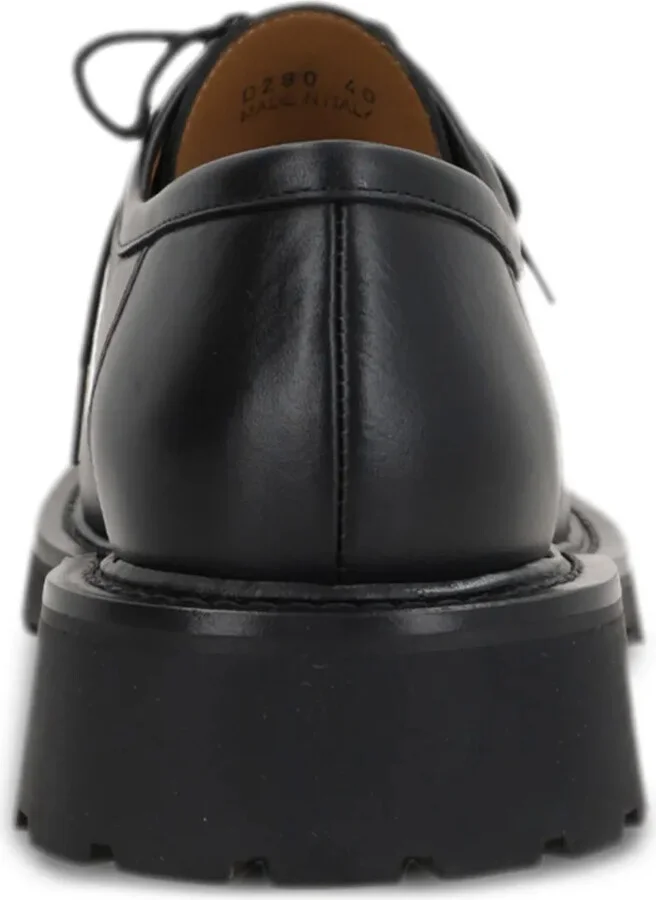 Smooth Leather Lace-Up Shoes - Image 3