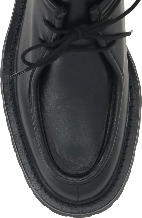 Smooth Leather Lace-Up Shoes - Image 4