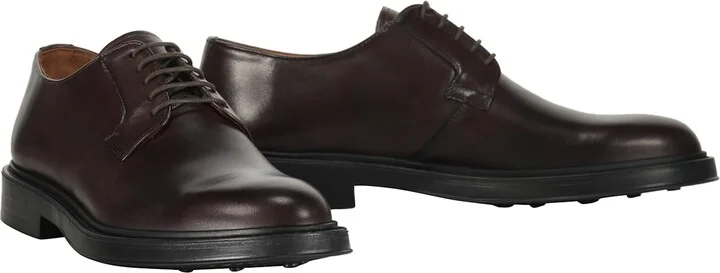 Smooth Leather Lace-up Shoes - Image 2