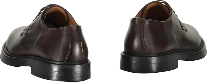 Smooth Leather Lace-up Shoes - Image 3