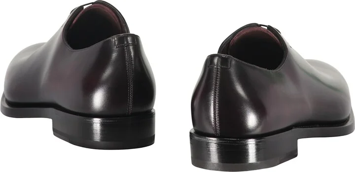 Smooth Leather Lace-up Shoes - Image 3