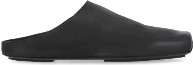 Smooth Leather Sabot