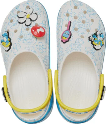 Smurfs Platform Clog