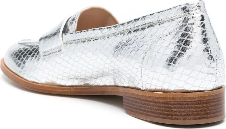 Snake-Effect Loafers - Image 3