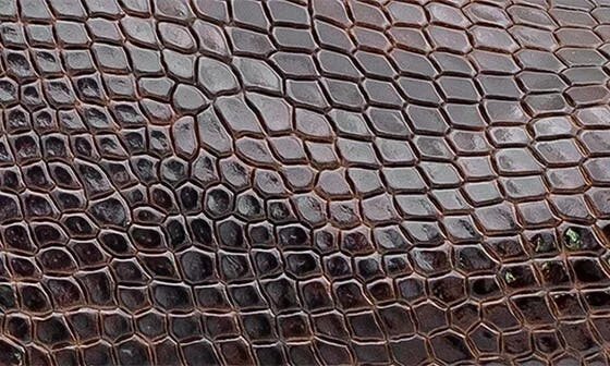 Snake Embossed Derby - Image 8