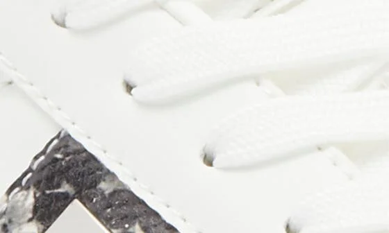 Snake Embossed Low Top Sneaker - Image 7
