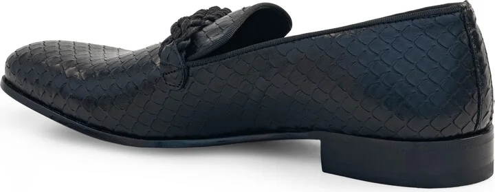 Snake Embossed Rope Loafer - Image 2