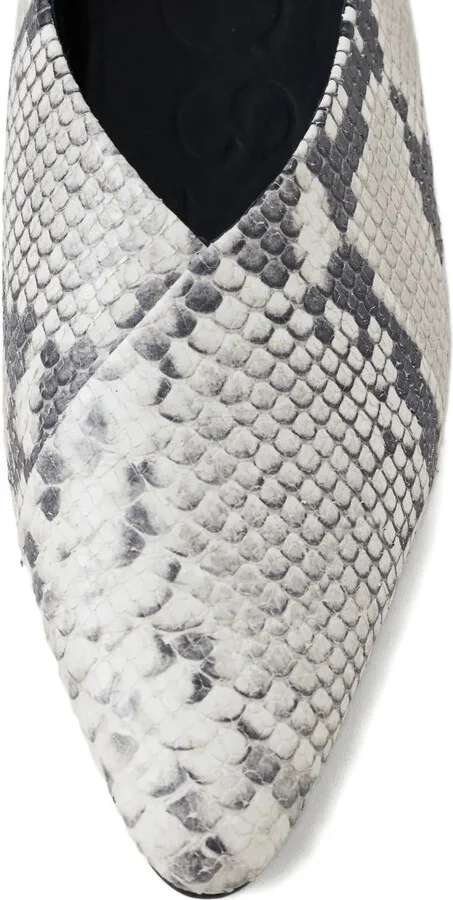 Snake-Print Ballet Flats - Image 4