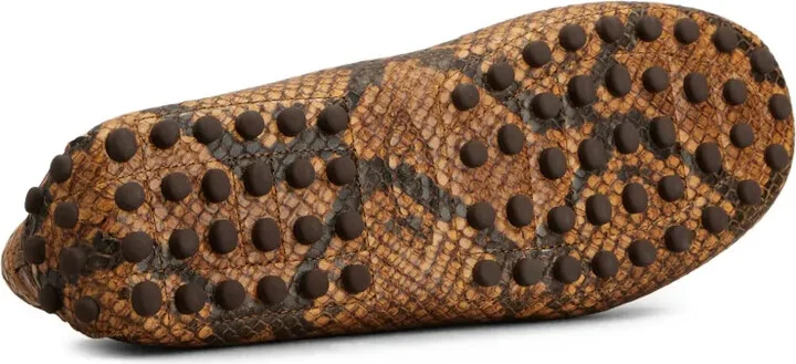 Snake-Print Loafers - Image 4