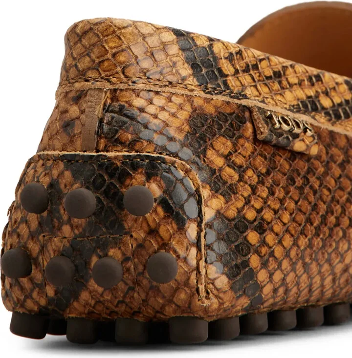 Snake-Print Loafers - Image 5