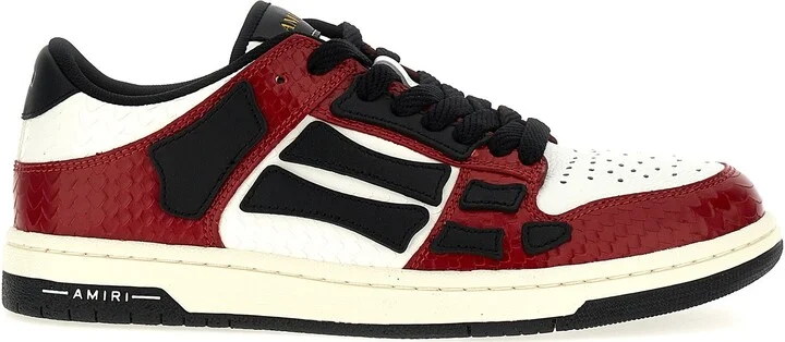 Snake Skel Top Low Sneakers
