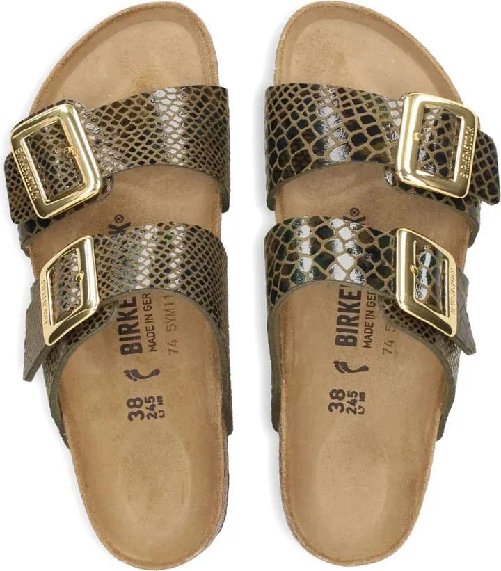 Snakeskin Buckle Sandals - Image 3
