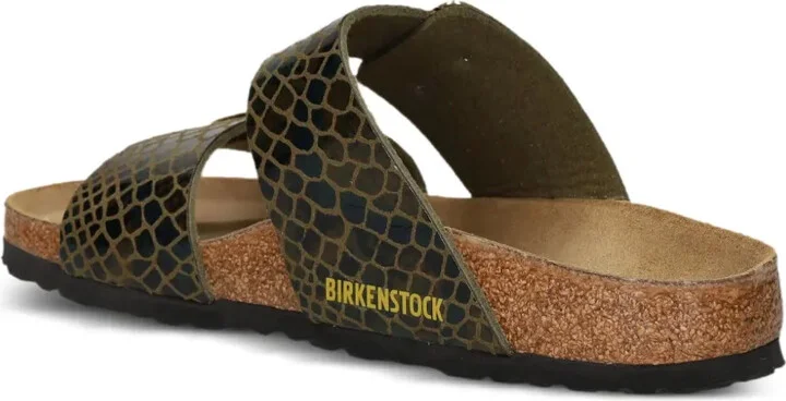 Snakeskin Buckle Sandals - Image 4