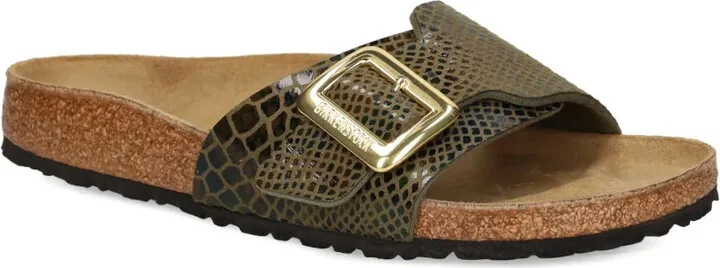 Snakeskin Buckle Sandals - Image 2
