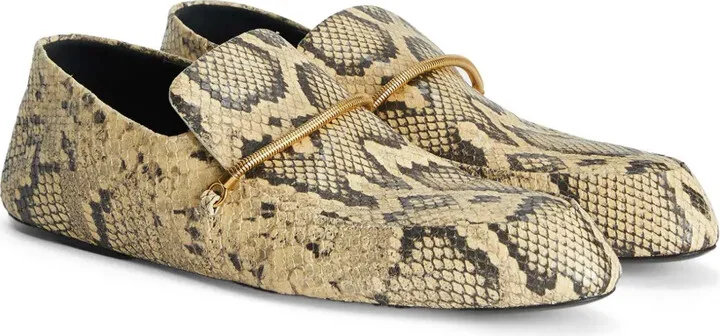 Snakeskin-Effect Loafers - Image 2