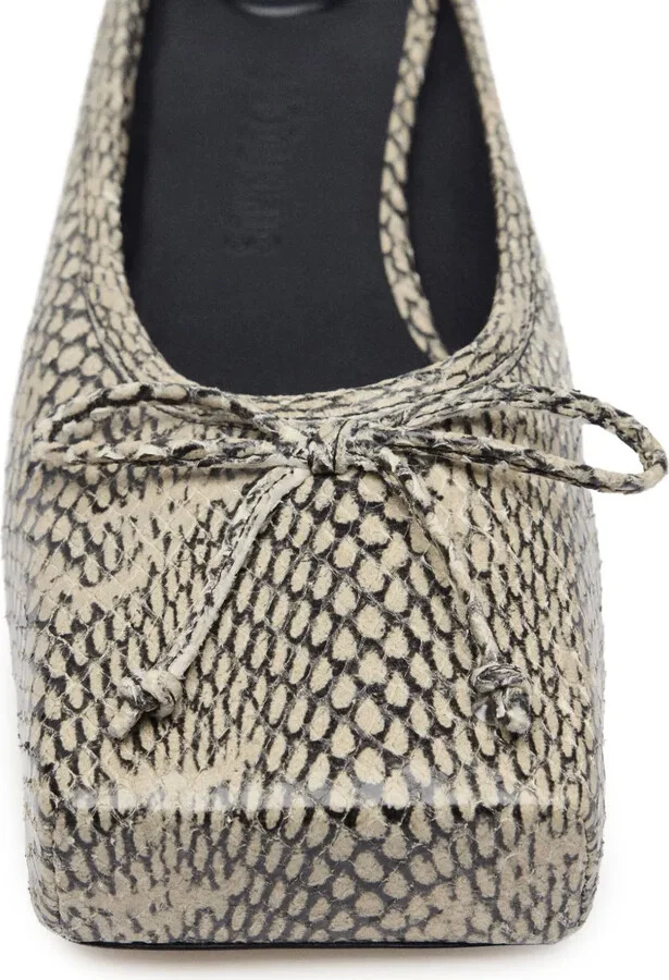Snakeskin-Effect Mules - Image 4