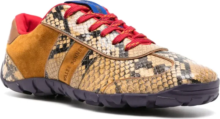 Snakeskin-Effect Sneakers - Image 2