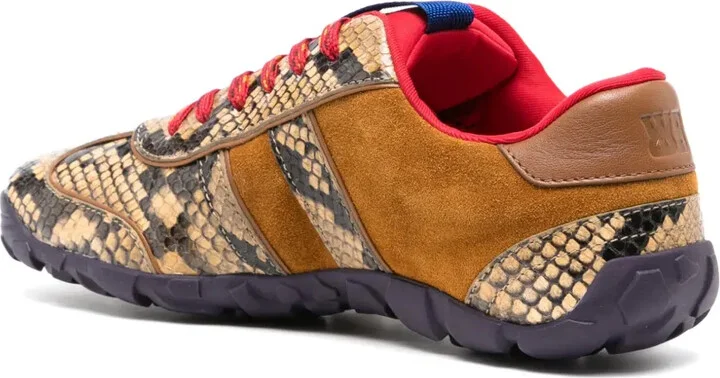 Snakeskin-Effect Sneakers - Image 3