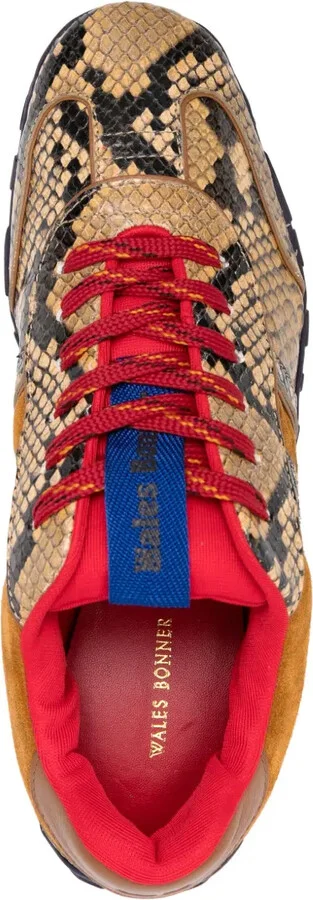 Snakeskin-Effect Sneakers - Image 4