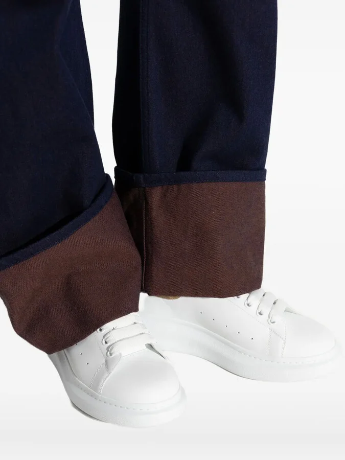 Snakeskin-Embellished Sneakers - Image 5