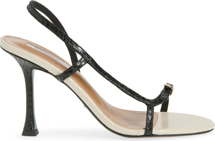 Snakeskin Embossed Slingback Sandal - Image 3