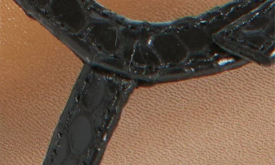 Snakeskin Embossed Slingback Sandal - Image 7