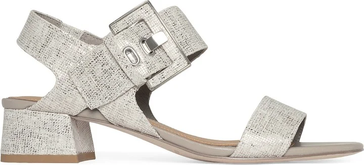 Snakeskin Print Sandal - Image 3