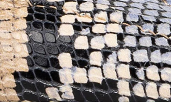 Snakeskin Print Slingback Loafer Mule - Image 6