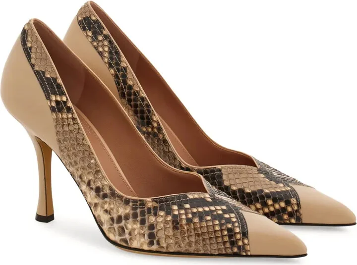 Snakeskin Pumps - Image 2