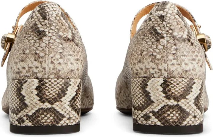 Snakeskin Pumps - Image 3